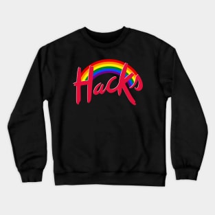 Hacks Pride Rainbow Crewneck Sweatshirt